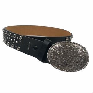 Ariat Full Grain Leather Beaded Belt